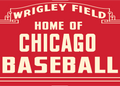 Wrigley Field Marquee Lakeshirt Magnet product image 1, provided for visual reference and product detail review