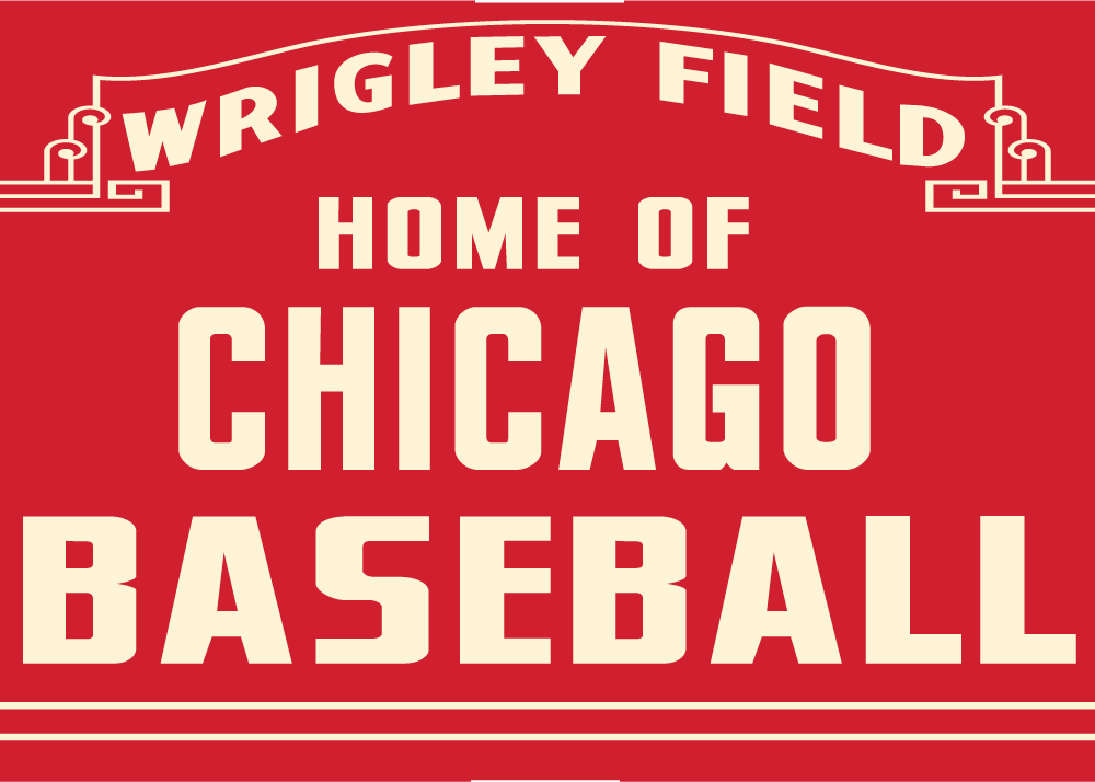 Wrigley Field Marquee Lakeshirt Magnet product image 1, provided for visual reference and product detail review