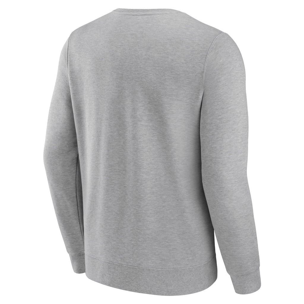 Chicago Blackhawks Nimbus Grey Crew Sweatshirt product image 3, provided for visual reference and product detail review