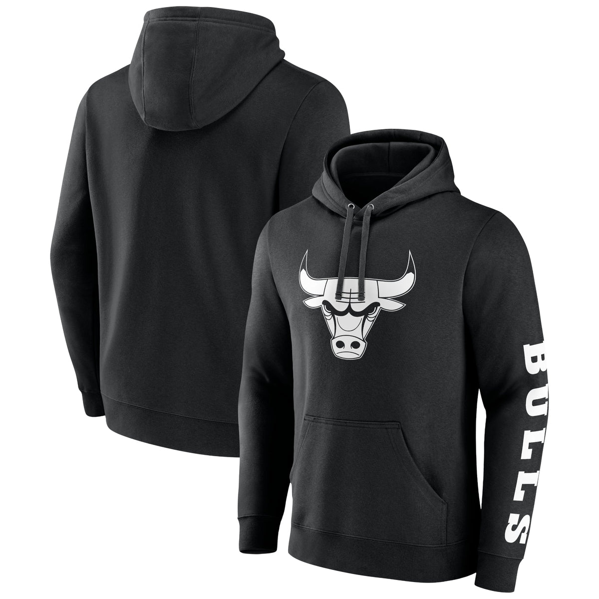 Chicago Bulls Put Me In Coach Black Hoodie product image 1, provided for visual reference and product detail review