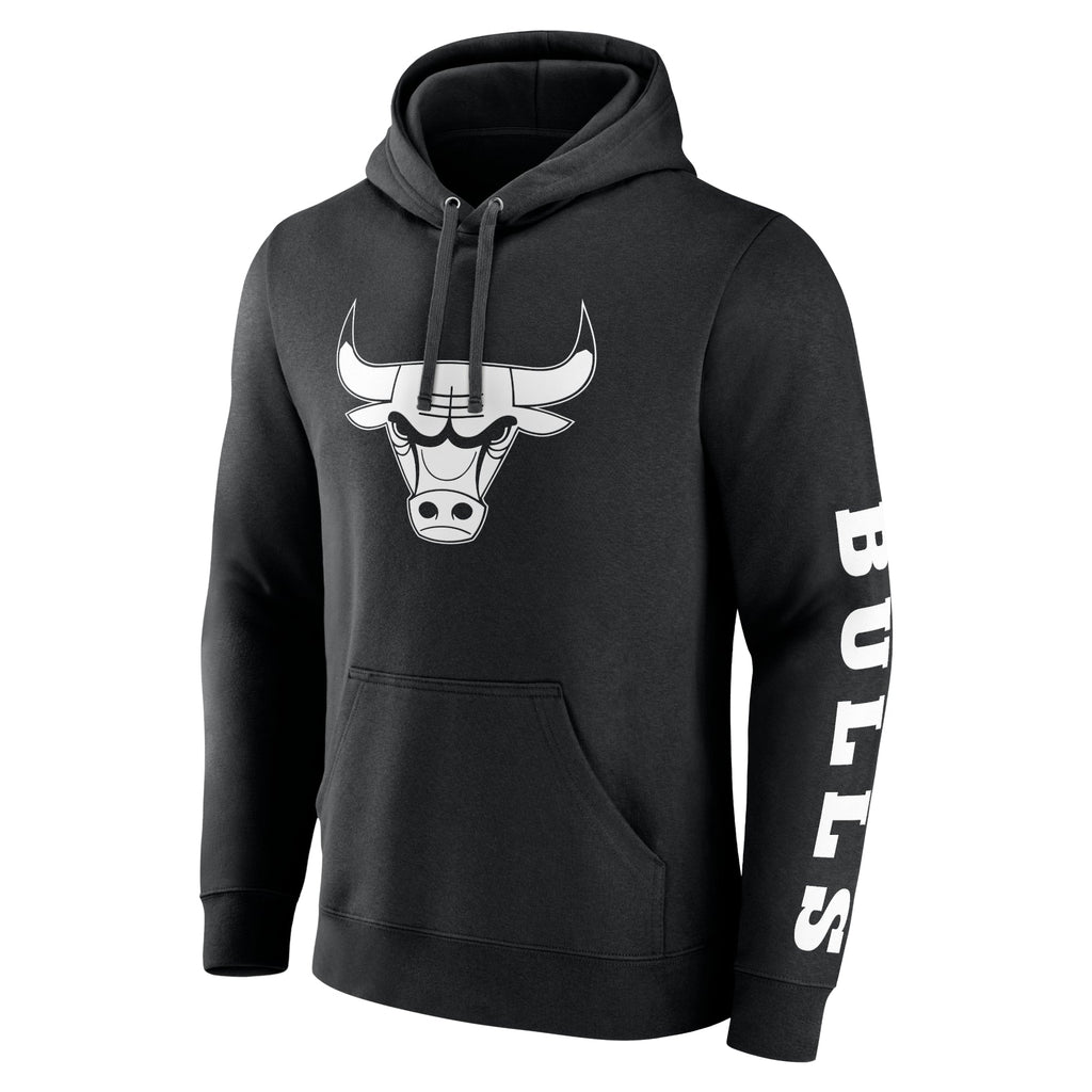 Chicago Bulls Put Me In Coach Black Hoodie product image 2, provided for visual reference and product detail review