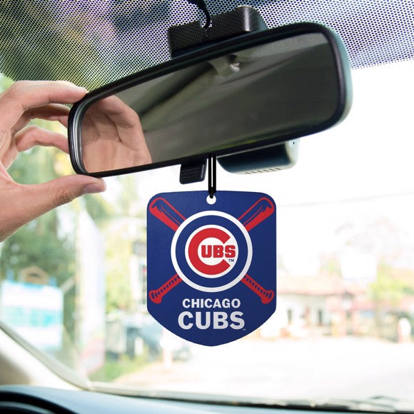 Chicago Cubs Air Freshener 2 Pack product image 1, provided for visual reference and product detail review