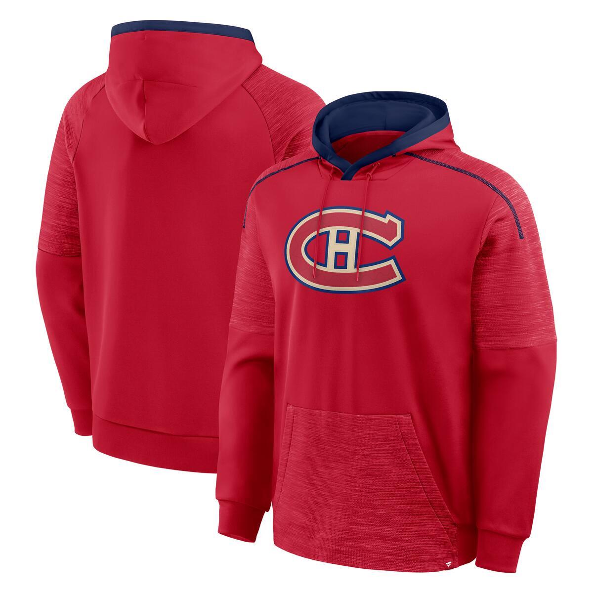 Montreal Canadiens NHL Fanatics Branded Men Red 2026 Heritage Classic Pullover Hoodie product image 3, provided for visual