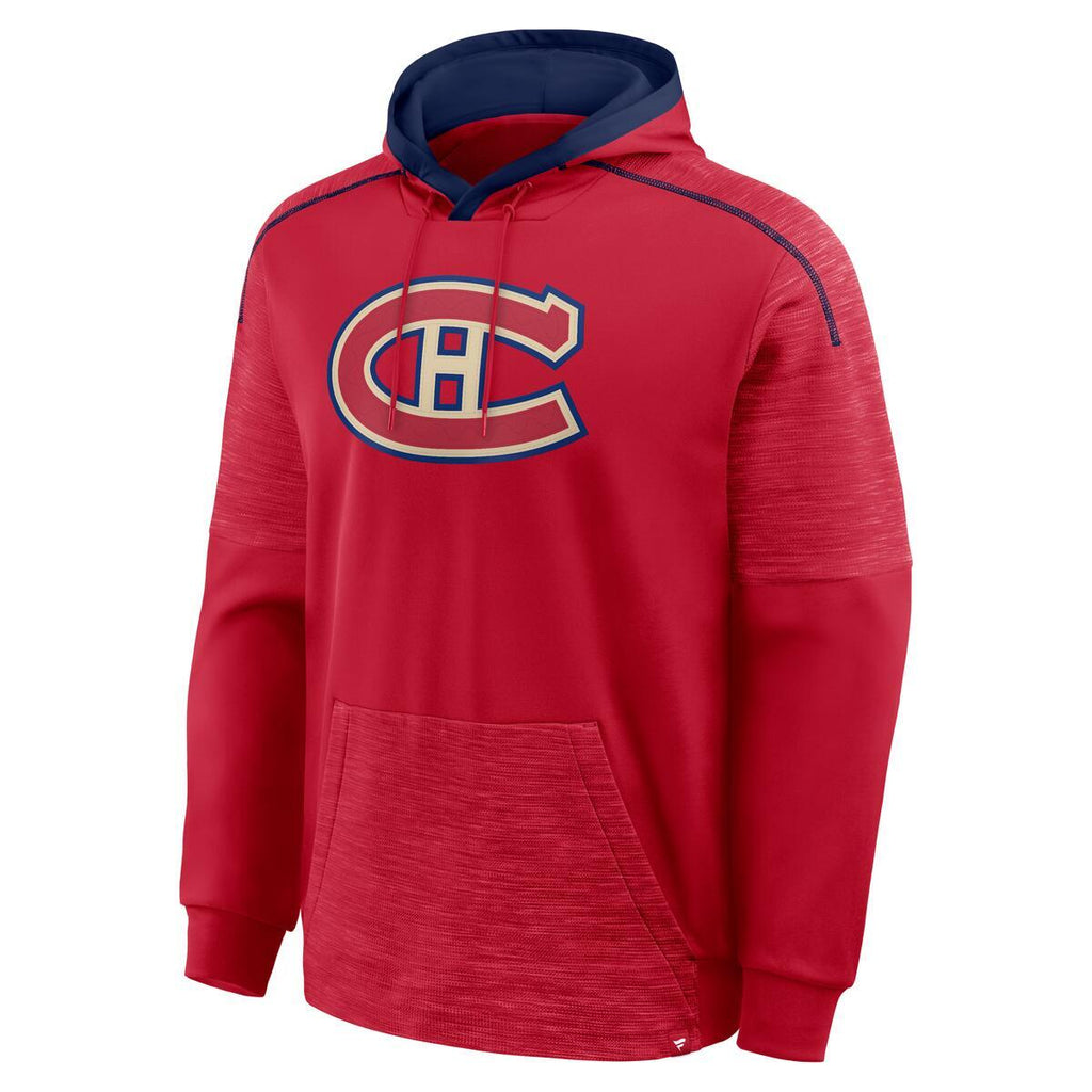Montreal Canadiens NHL Fanatics Branded Men Red 2026 Heritage Classic Pullover Hoodie product image 1, provided for visual