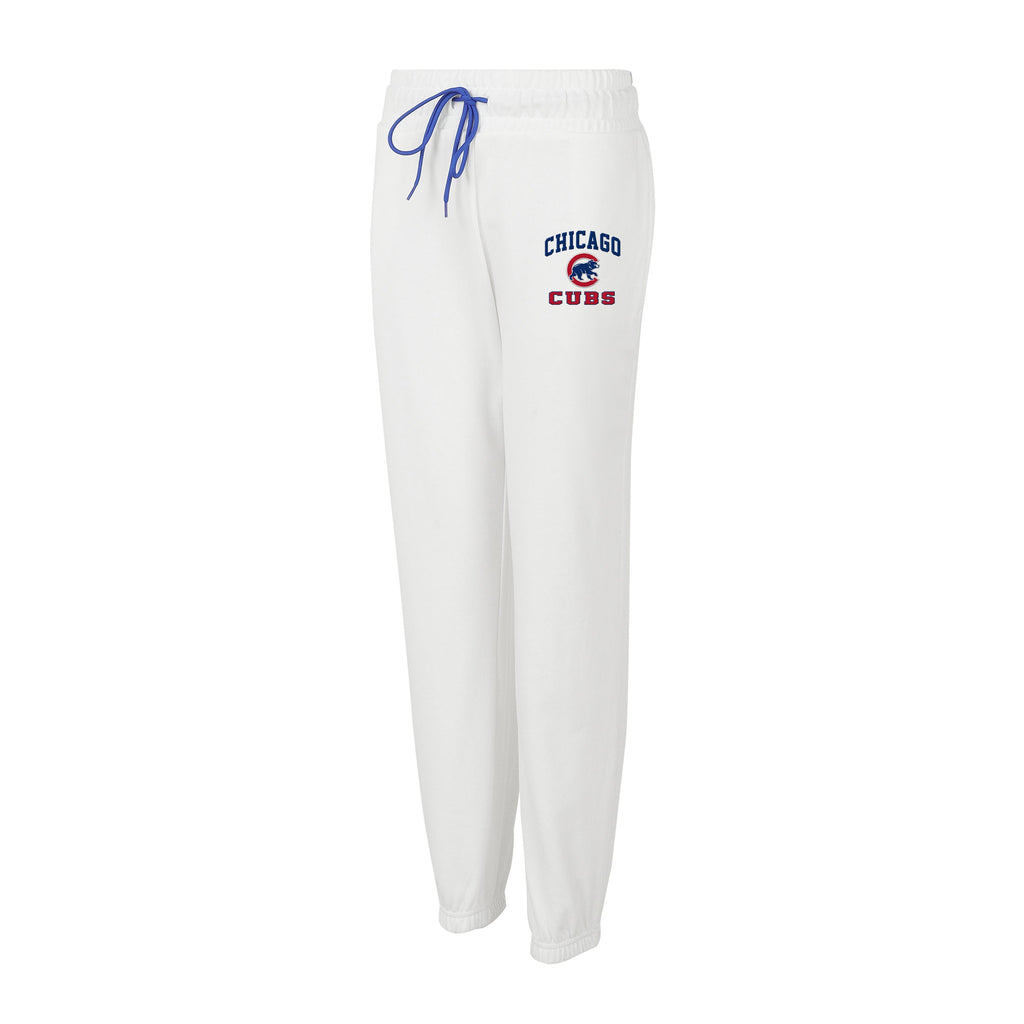 Chicago Cubs Ladies White Borough Pant product image 2, provided for visual reference and product detail review