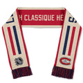 Montreal Canadiens NHL Fanatics Branded Men Red 2026 Heritage Classic Knit Jacquard Scarf product image 1, provided for