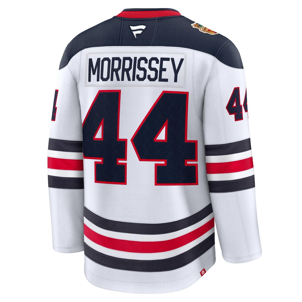 Josh Morrissey Winnipeg Jets NHL Fanatics Branded Men White 2026 Heritage Classic Premium Jersey product image 1, provided
