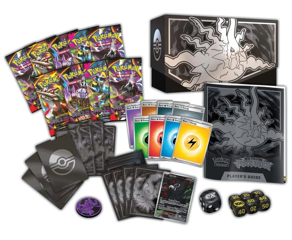 Pokémon TCG Mega Evolution ME05 Pitch Black Elite Trainer Box product image 3, provided for visual reference and product