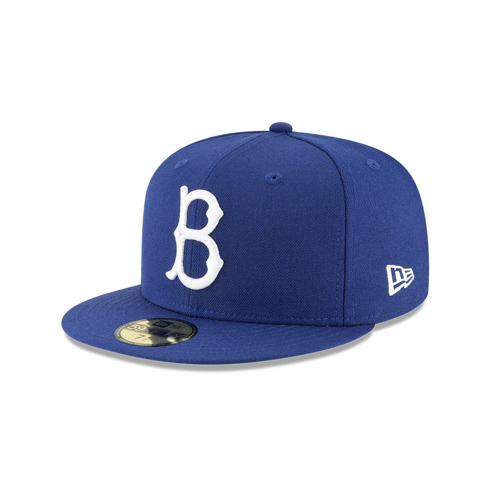 Brooklyn Dodgers New Era 59FIFTY Fitted Hat product image 1, provided for visual reference and product detail review