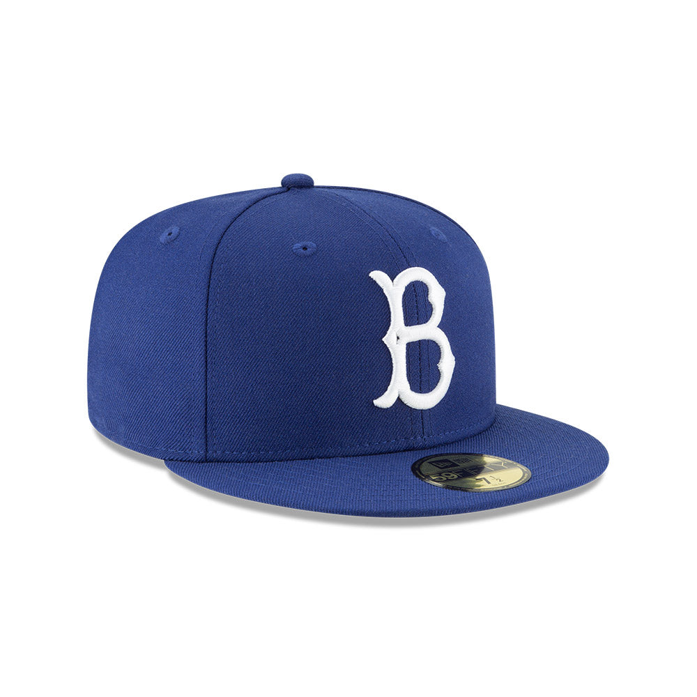 Brooklyn Dodgers New Era 59FIFTY Fitted Hat product image 3, provided for visual reference and product detail review