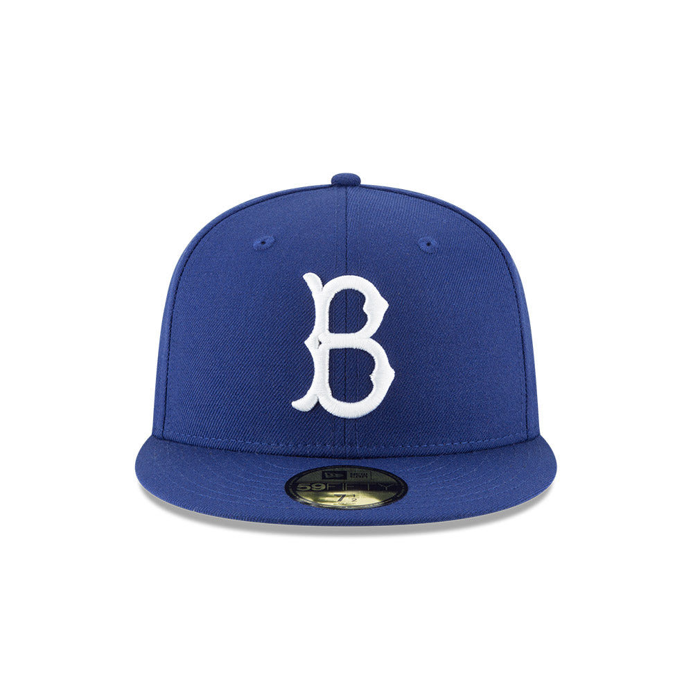 Brooklyn Dodgers New Era 59FIFTY Fitted Hat product image 2, provided for visual reference and product detail review