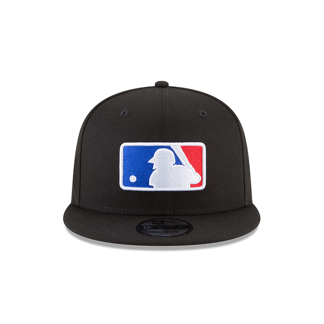 MLB Batterman Logo New Era Men Black 9Fifty Basic Snapback product image 4, provided for visual reference and product detail