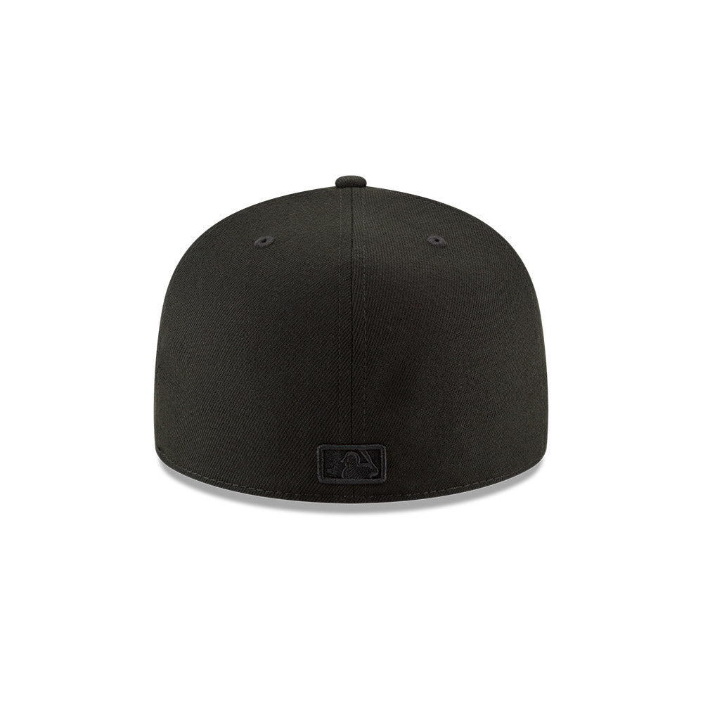 Chicago White Sox New Era Pitch Black 59FIFTY Fitted Hat product image 6, provided for visual reference and product detail