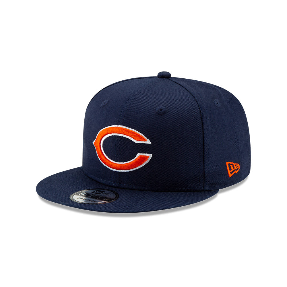 Chicago Bears Basic New Era 9FIFTY Snapback Hat product image 3, provided for visual reference and product detail review