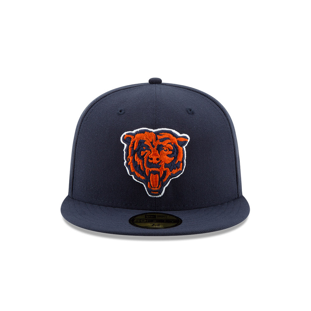 Chicago Bears Bear Face Logo New Era 59FIFTY Fitted Hat product image 2, provided for visual reference and product detail