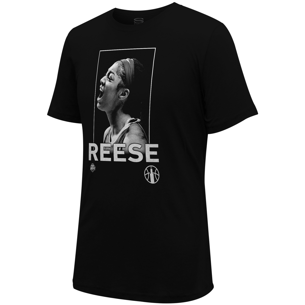 Angel Reese Chicago Sky MIC T-Shirt product image 1, provided for visual reference and product detail review