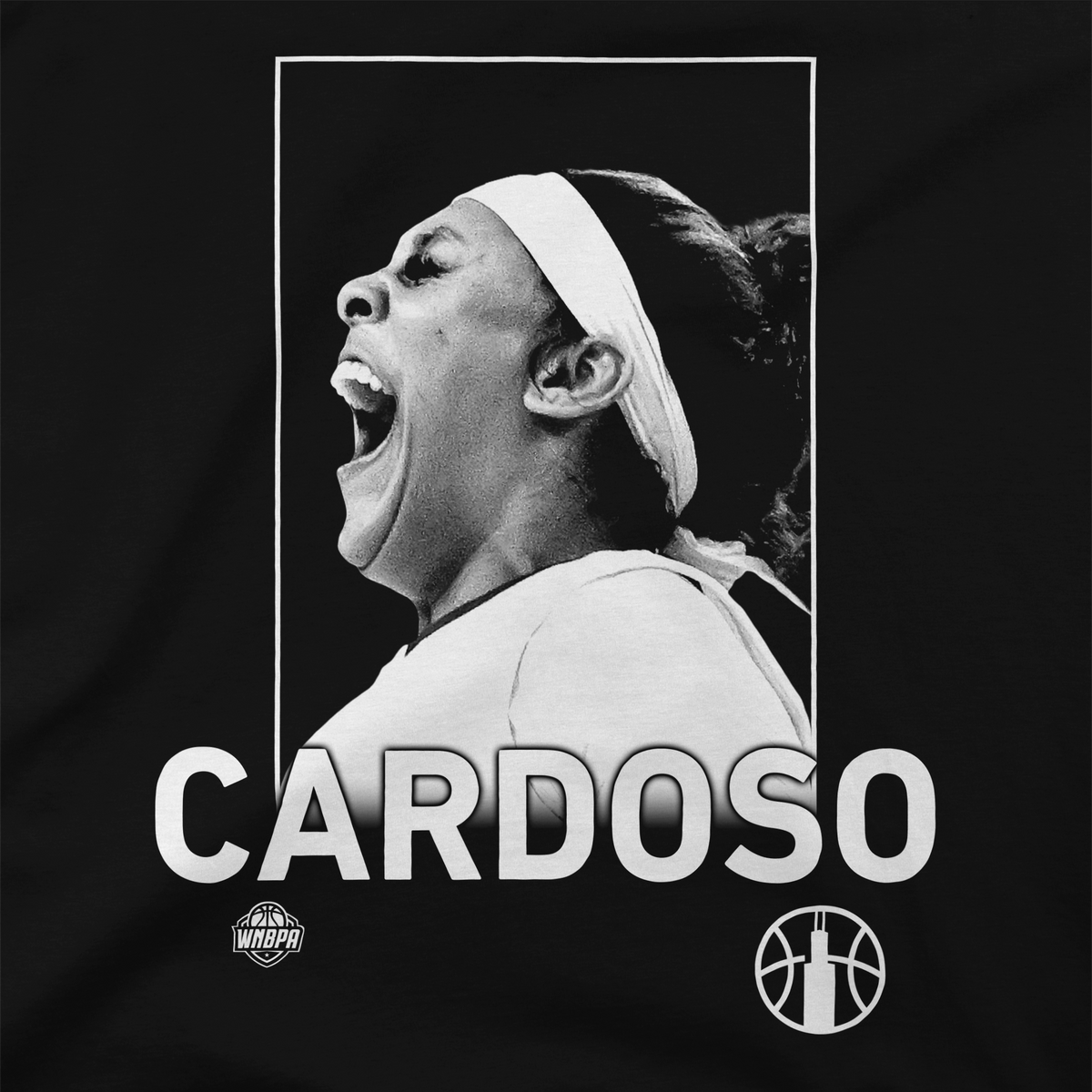 Kamilla Cardoso Chicago Sky MIC T-Shirt product image 3, provided for visual reference and product detail review