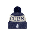 Chicago Cubs 1914 Logo New Era Sport Knit Hat product image 1, provided for visual reference and product detail review