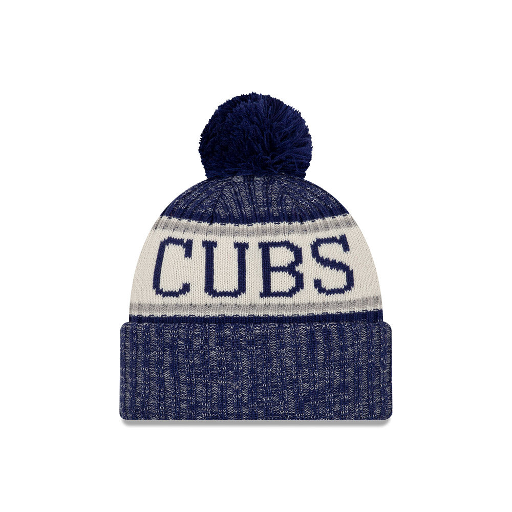 Chicago Cubs 1914 Logo New Era Sport Knit Hat product image 2, provided for visual reference and product detail review