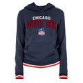 Chicago White Sox Navy Batterman Knit Trim Pullover Women Hoodie product image 1, provided for visual reference and product
