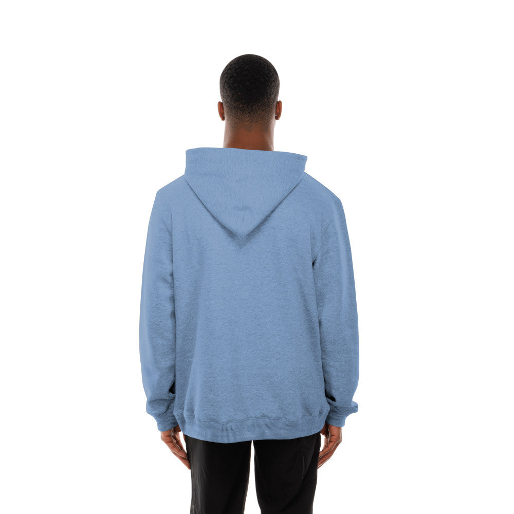 Chicago Cubs New Era Bird's Eye Blue Rock Bear Hoodie product image 2, provided for visual reference and product detail
