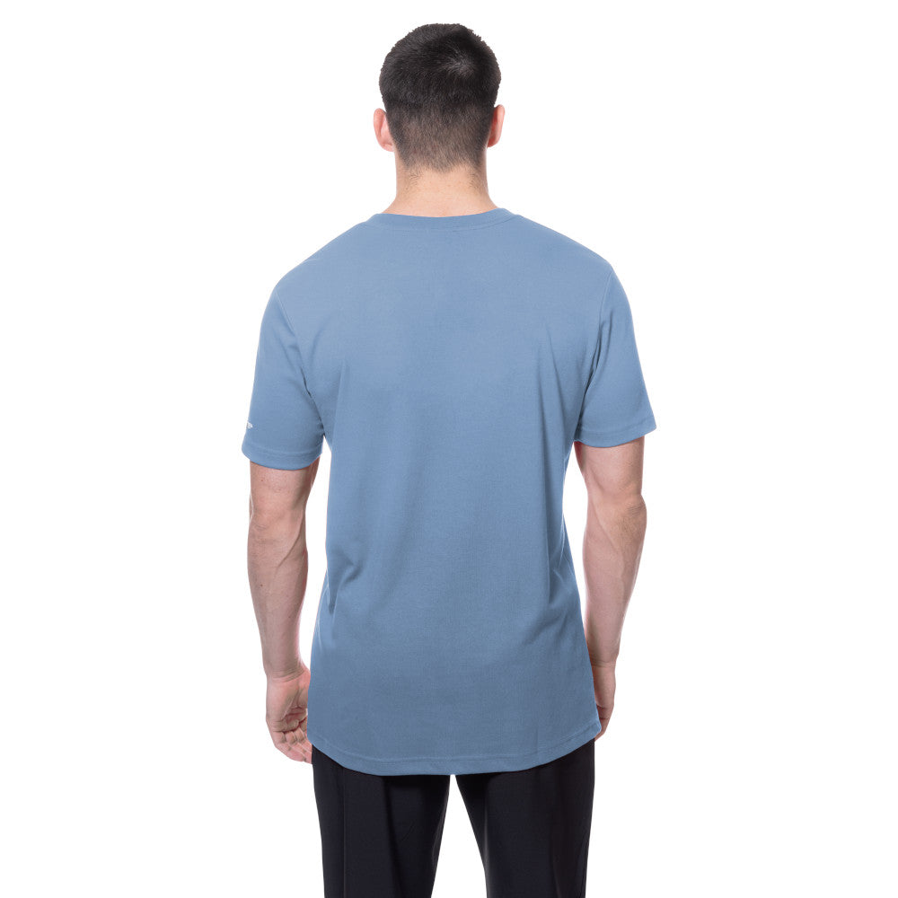 Chicago Cubs New Era Bird's Eye Blue Rock Bear T-Shirt product image 2, provided for visual reference and product detail