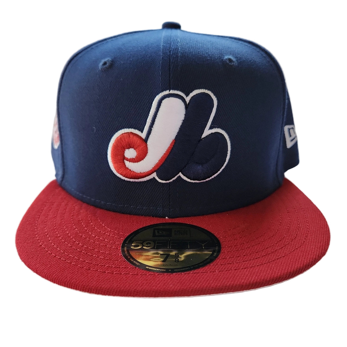 Montreal Expos MLB New Era Men Navy 59Fifty 1982 All Star Game Cooperstown Fitted Hat product image 2, provided for visual