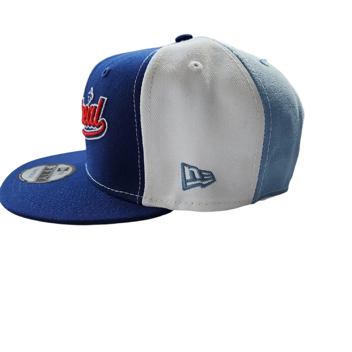Montreal Expos MLB New Era Men Royal Blue 9Fifty Olympic Stadium Patch Cooperstown Snapback product image 4, provided for
