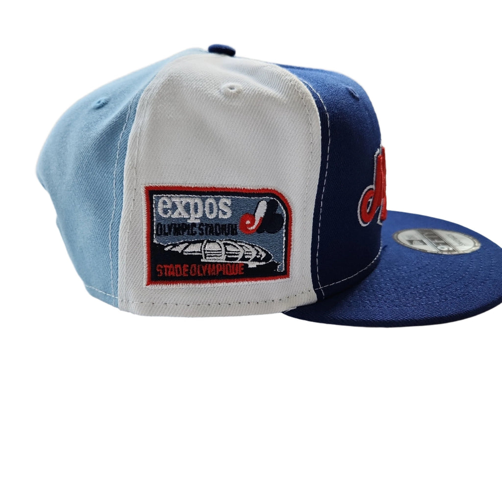 Montreal Expos MLB New Era Men Royal Blue 9Fifty Olympic Stadium Patch Cooperstown Snapback product image 6, provided for