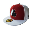 Montreal Expos MLB New Era Men Red/White 59Fifty Cooperstown Fitted Hat product image 1, provided for visual reference and
