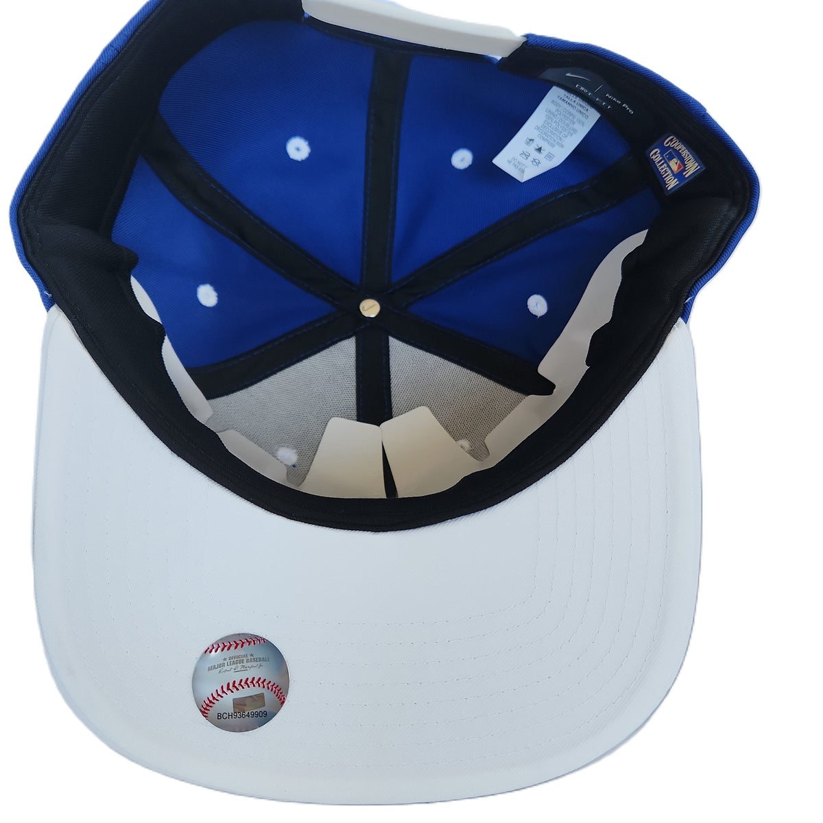 Toronto Blue Jays MLB Nike Men Royal Blue Cooperstown Pro Flat Brim Snapback product image 4, provided for visual reference