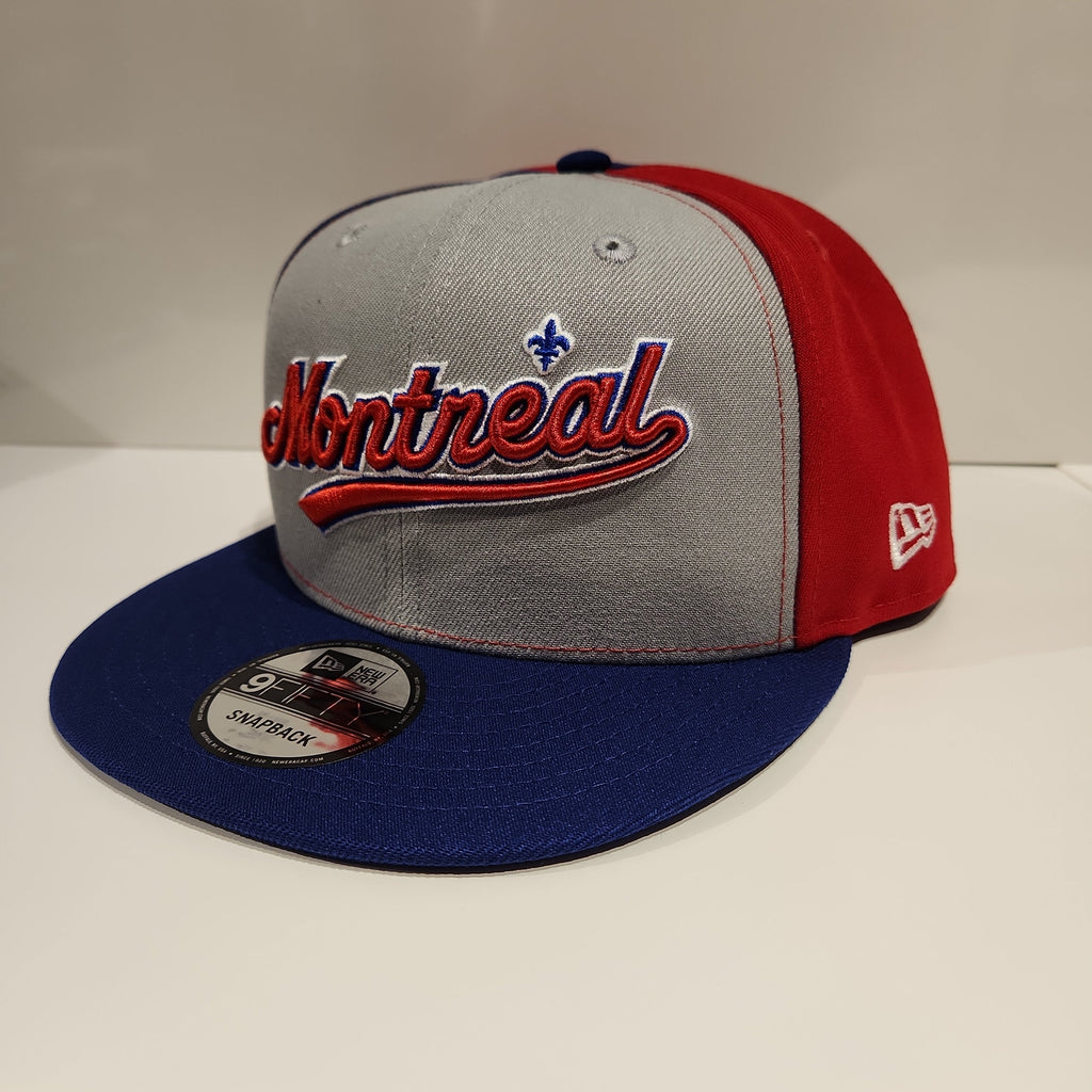 Montreal Expos MLB New Era Men Grey 9Fifty Cooperstown 35th Anniversary Retro Uniform Snapback product image 5, provided for