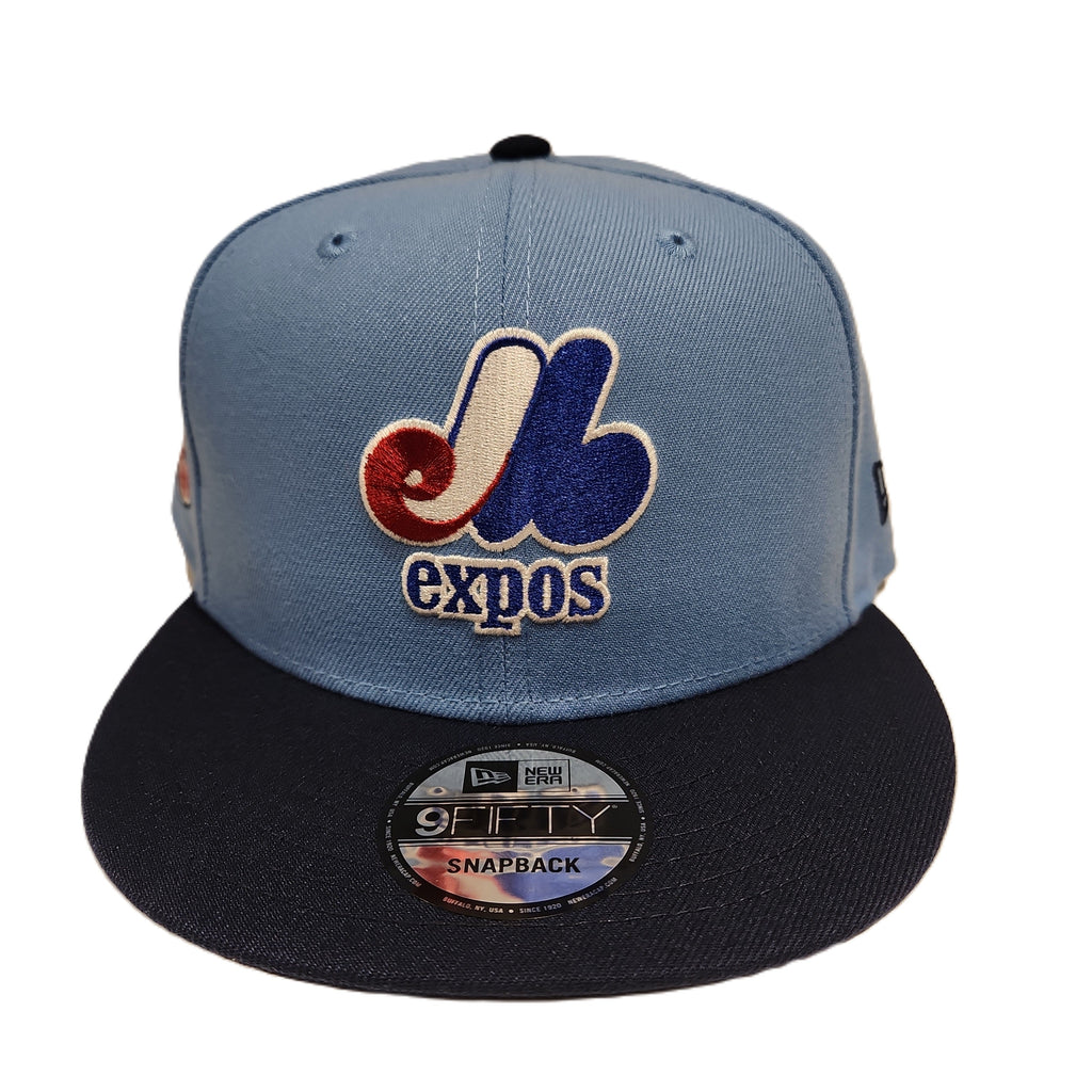Montreal Expos MLB New Era Men Light Blue 9Fifty Cooperstown 1982 All Star Game Retro Uniform Snapback product image 3,