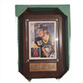 Mario Lemieux Pittsburgh Penguins NHL 4x6 Hockey Player Card With Plaque product image 1, provided for visual reference and