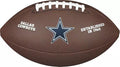 Dallas Cowboys NFL Wilson Official Recreational Premium Composite Football product image 1, provided for visual reference