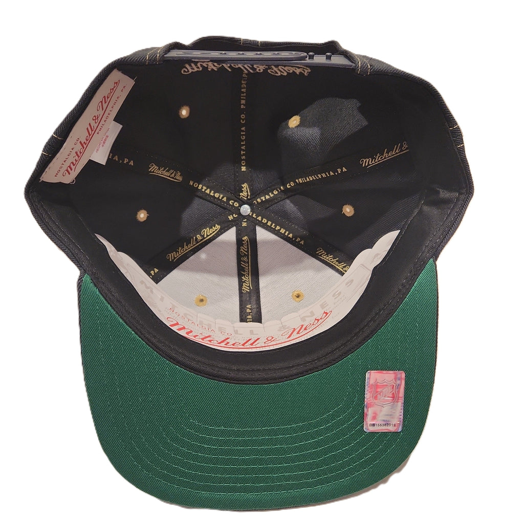 Montreal Canadiens NHL Mitchell & Ness Men Navy Contrast Natural Snapback product image 4, provided for visual reference and