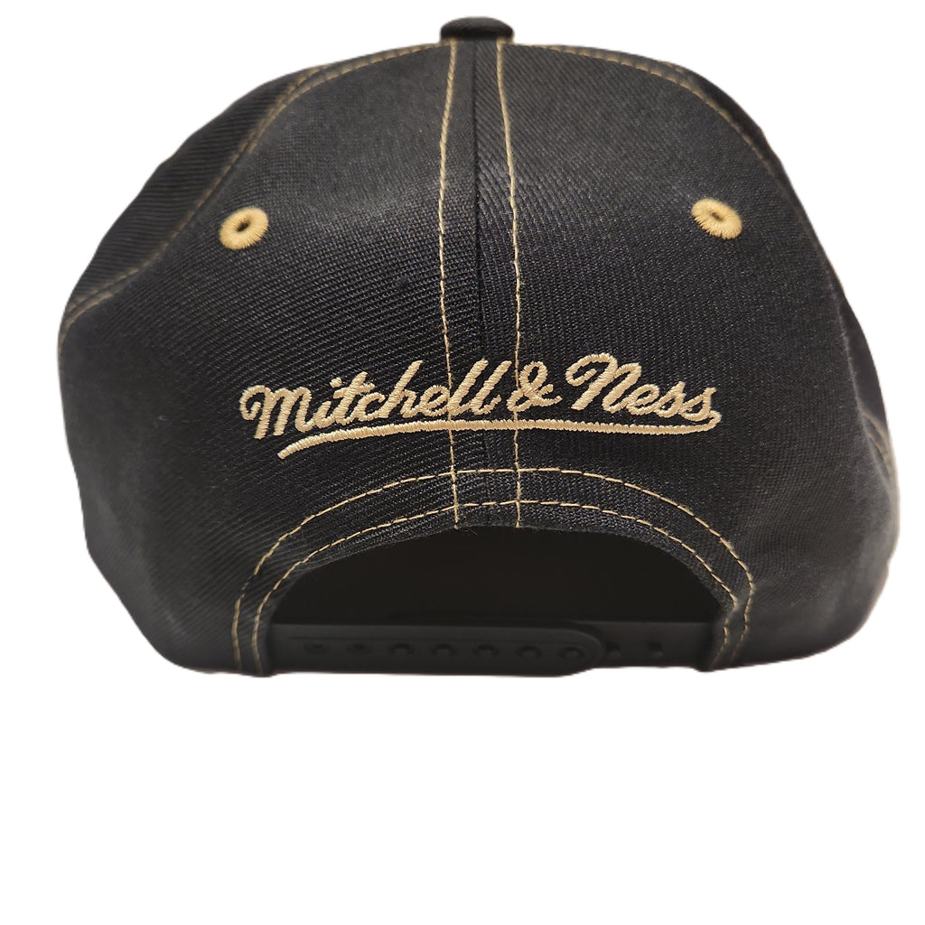 Montreal Canadiens NHL Mitchell & Ness Men Navy Contrast Natural Snapback product image 2, provided for visual reference and