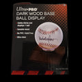 Ultra Pro Baseball Holder Wood Base product image 1, provided for visual reference and product detail review
