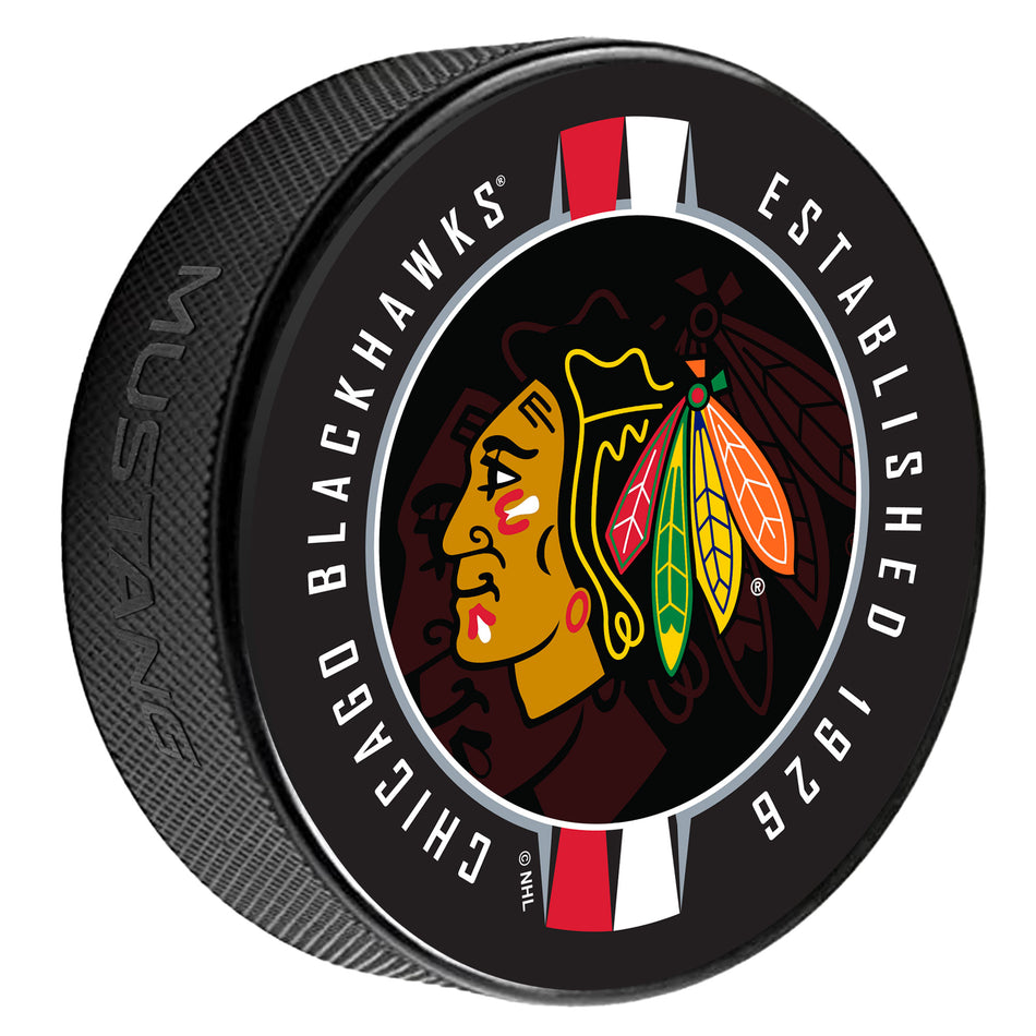 Chicago Blackhawks 1926 Hockey Puck product image 1, provided for visual reference and product detail review