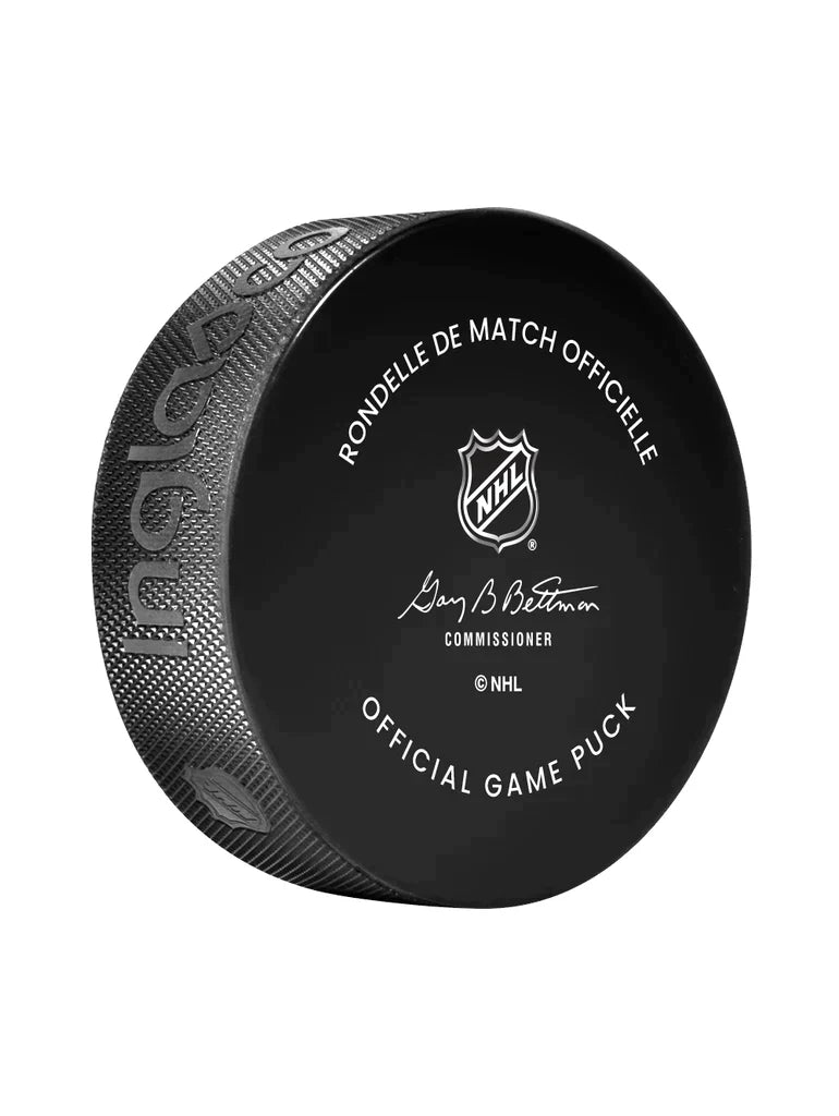 Tampa Bay Lightning NHL Inglasco 2025-26 Officially Licensed Game Hockey Puck product image 4, provided for visual reference