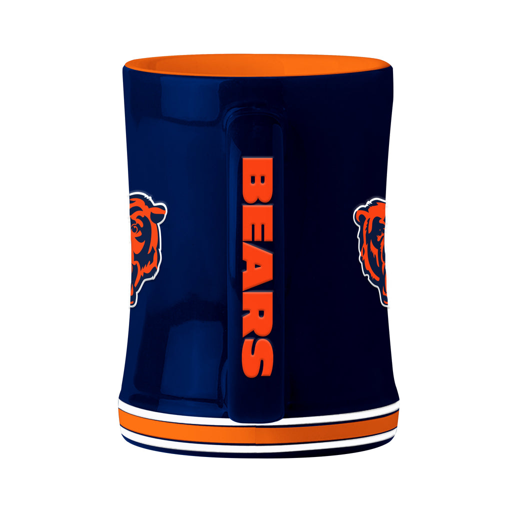 Chicago Bears 14 oz Sculpted Bearface Logo Relief Mug product image 2, provided for visual reference and product detail