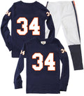 Chicago Bears Payton 34 Long Sleeve Pajamas product image 1, provided for visual reference and product detail review