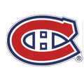 Montreal Canadiens NHL WinCraft Team Logo Acrylic Carded Magnet product image 1, provided for visual reference and product