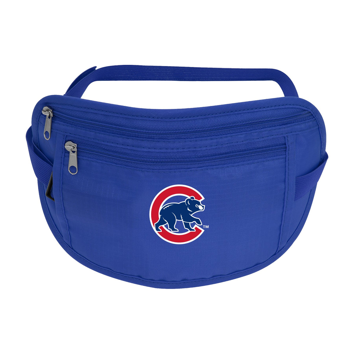 Chicago Cubs Royal Money Belt Fanny Pack Bag product image 1, provided for visual reference and product detail review