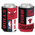 Chicago Bulls EST. 1966 12oz. Can Cooler product image 1, provided for visual reference and product detail review