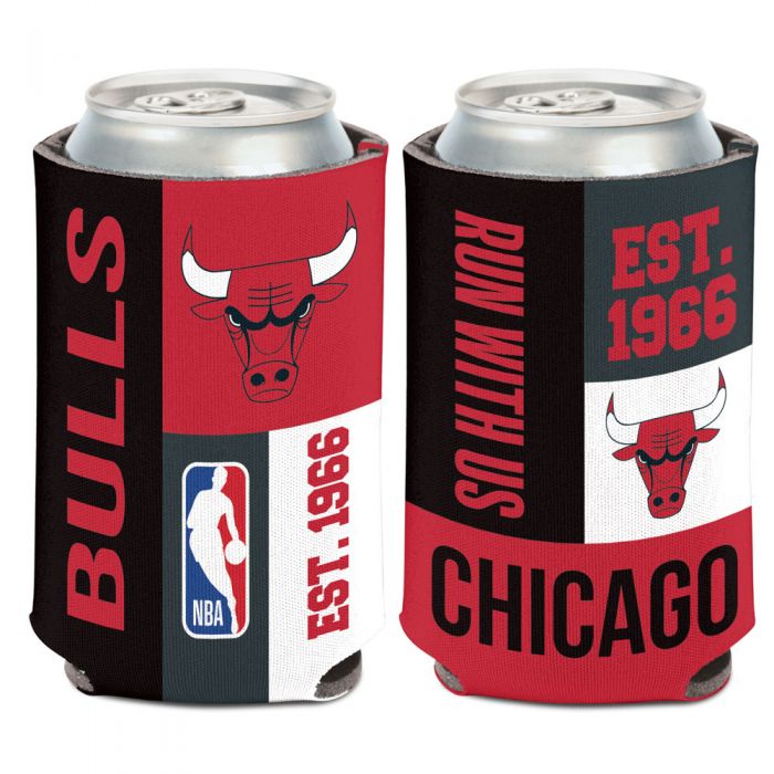 Chicago Bulls EST. 1966 12oz. Can Cooler product image 1, provided for visual reference and product detail review