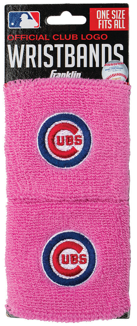 Chicago Cubs Pink Wristbands product image 1, provided for visual reference and product detail review