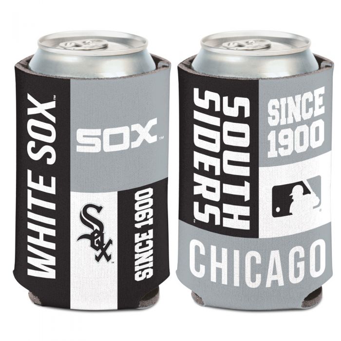 Chicago White Sox 12 oz. Block Can Cooler product image 1, provided for visual reference and product detail review