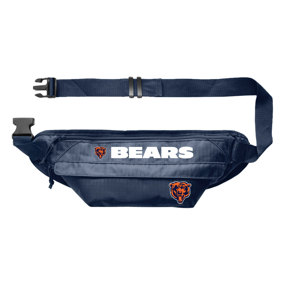 Chicago Bears Large Fanny Pack product image 1, provided for visual reference and product detail review