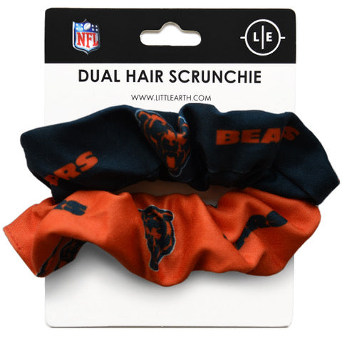 Chicago Bears Dual Hair Scrunchie product image 1, provided for visual reference and product detail review